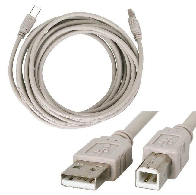 USB 2.0标准打印机线A male to B male数据线