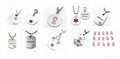 factory price stainless steel medical pendant jewelry