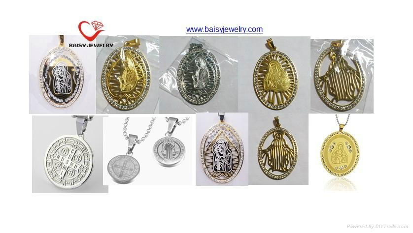 New design religion stainless steel jewelry wholesale 2