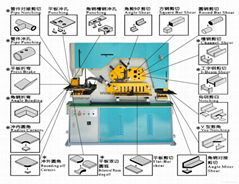 APEC hydraulic ironworker multi-functions