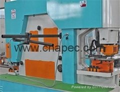 APEC hydraulic multfunctional ironworker sheet metal process machine