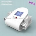 The latest dual wavelength with 336 diodes lipo laser slimming machine 2