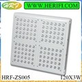 Herifi 2015 ZS005 120x3w LED Grow Light full spectrum led 4