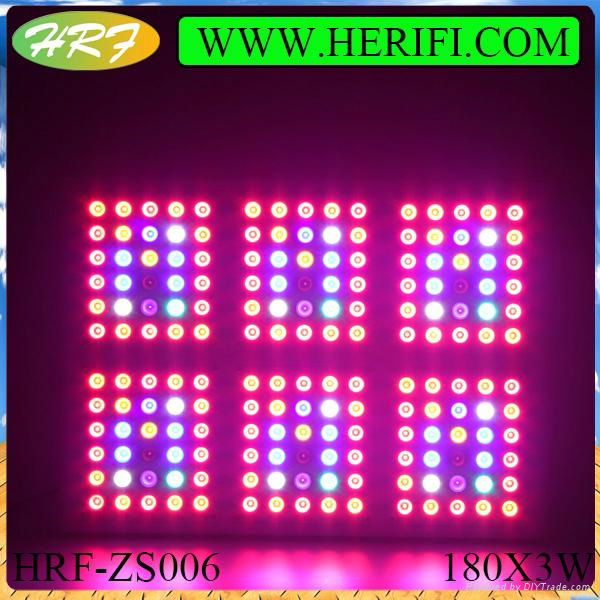 Herifi 2015 Latest ZS006 180x3w LED Grow Light  plants grow fast and well 2