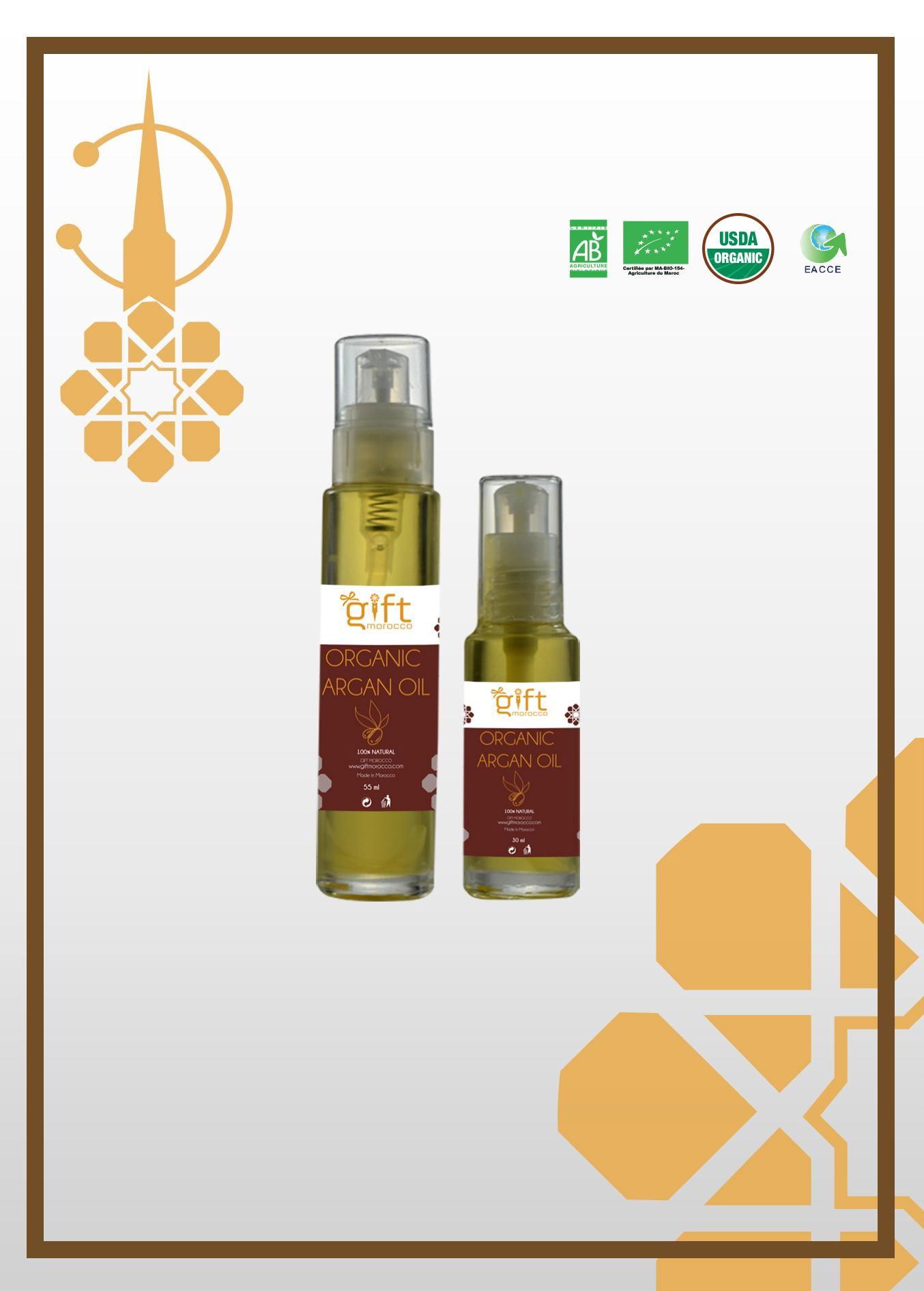 Pure certified argan oil