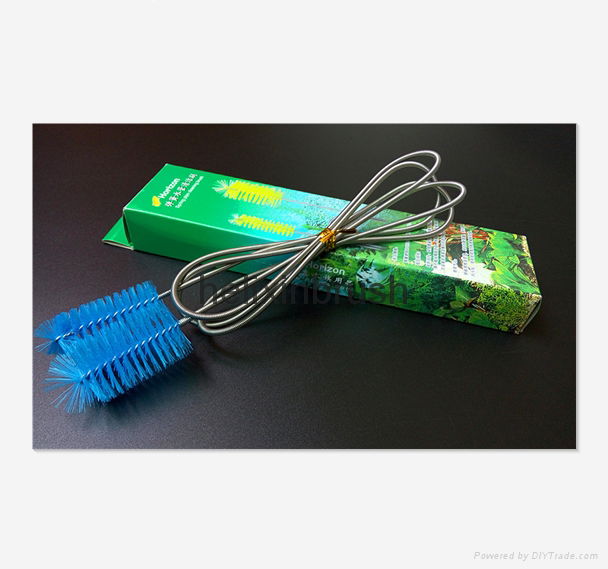 Bristle Aquarium Tank Water Pump Cleaning Brush 2