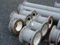 Alumina ceramic lining steel pipe with flange 1