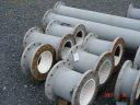 Alumina ceramic lining steel pipe with flange