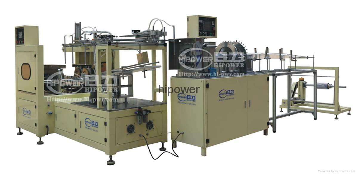 Transparent PET& PVC cylinder tube forming machine 2