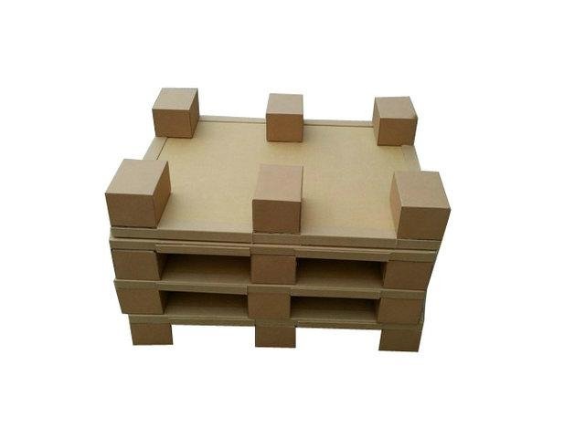 High strengthness and hard paper pallet for customer use