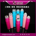 SRS various volume Plastic roller ball bottle with three ball  5