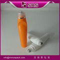 SRS hot sale PETG 15ml roll-on bottle for eye cream with metal ball 3