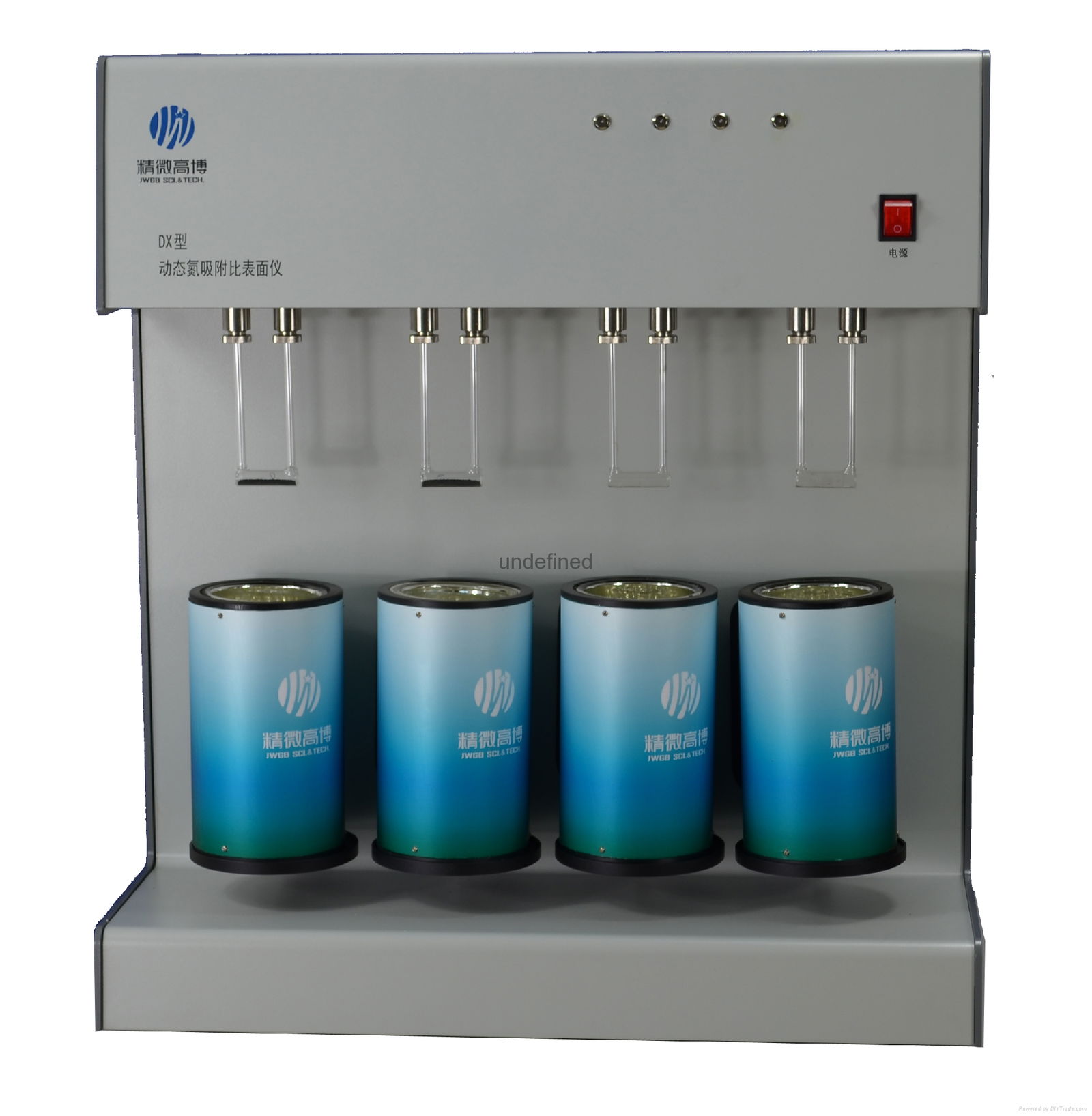 JW-DX surface area analyzer  Continuous Flow Chromatography method 4