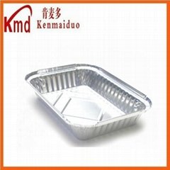 RFD195 disposable rectangle aluminum foil food packing 