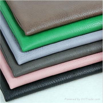 Soft and popular raw material PU leather for handbags and suitcases 4