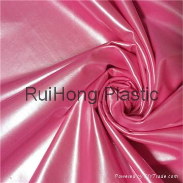 PU Coated Microfiber Leather