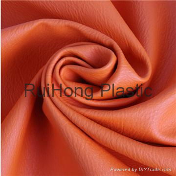 PU Coated Microfiber Leather 4