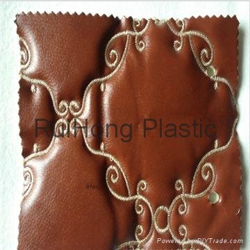2015 pvc rexin artificial leather for car seat and furniture 2