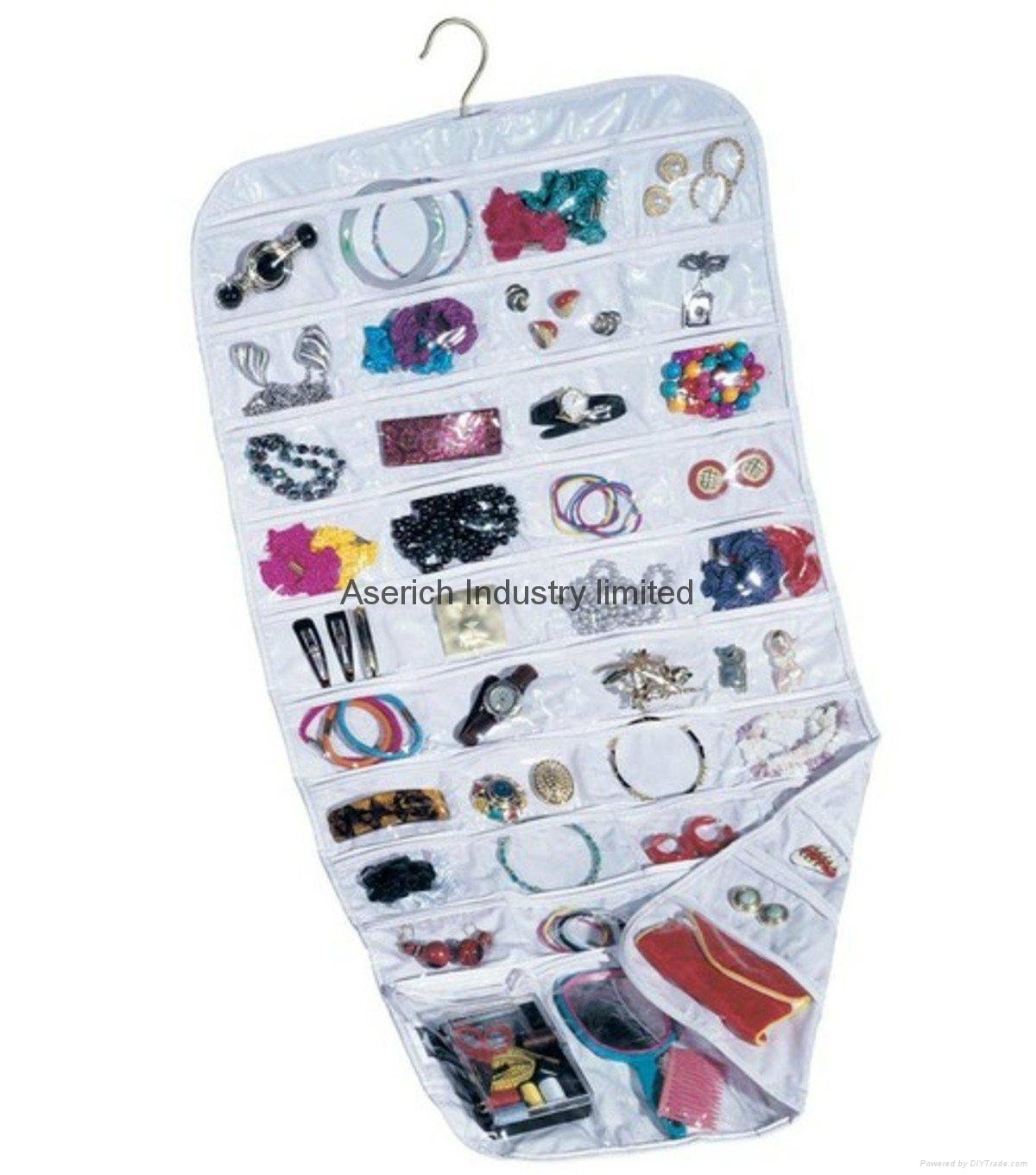 80 Pockets Hanging Jewelry and Accessories Organizer