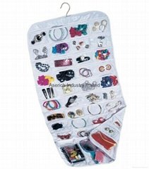 80 Pockets Hanging Jewelry and Accessories Organizer