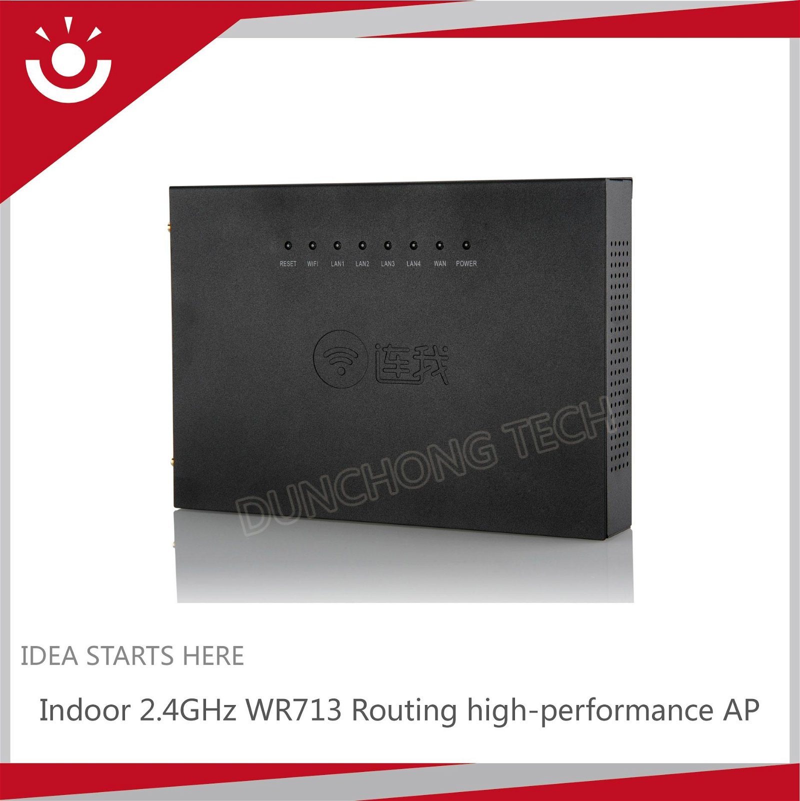 "300Mbps WR713 Indoor wifi router with high power with 802.11b/g/n " 3