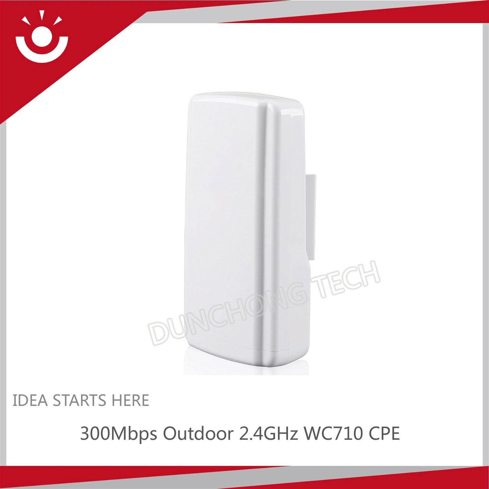 2.4GHz WC710 Outdoor Wireless Access Point CPE Bridge like wireless modem