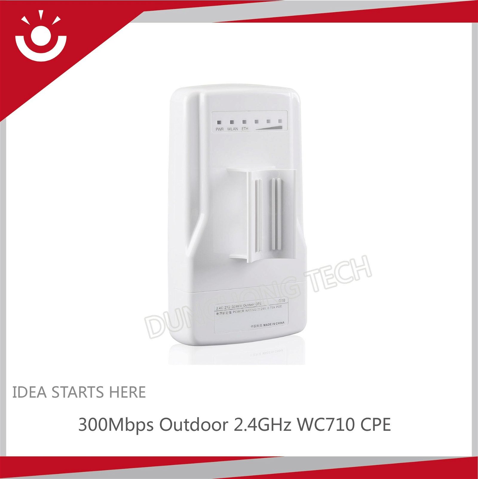 2.4GHz WC710 Outdoor Wireless Access Point CPE Bridge like wireless modem 2