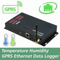 Temperature Humidity GPRS Ethernet Data Logger