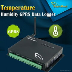 Temperature Humidity GPRS Data Logger acquisition and transmission over GPRS