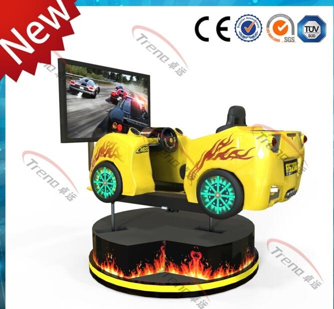 2015 oversea hot sale removable racing simulator with projector 360