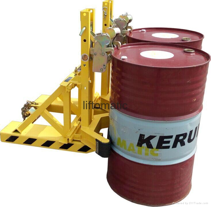 Standard Duty Forklift Mounted Drum Handlers 2DCMJ LIFTOMATIC