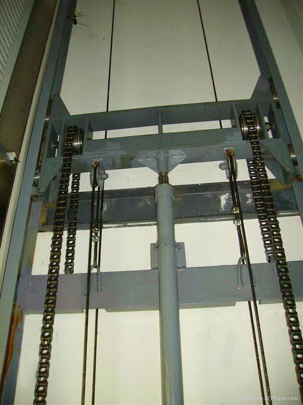 供应导轨3吨液压动力电梯
