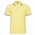 Rib short sleeve Polo shirt (three get) 3