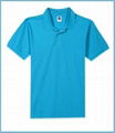 Ribbed Polo shirts with short sleeves