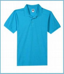 Ribbed Polo shirts with short sleeves