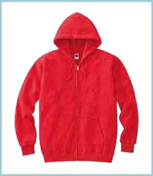 Hoody with zipper and hat fleece