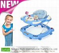 Baby walker with circumgyrate wheels 1