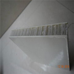 Fiberglass honeycomb panel for truck body