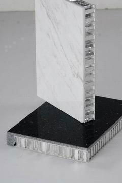 Aluminum honeycomb panels with stone surface 2