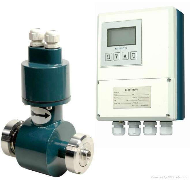 Secure and sanitary food & beverages electromagnetic flow meter  2