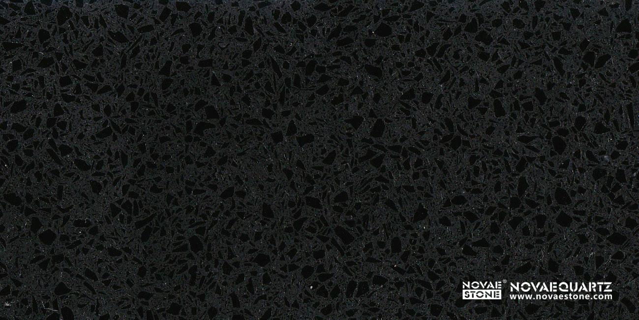 NV606 Space Black Quartz Stone