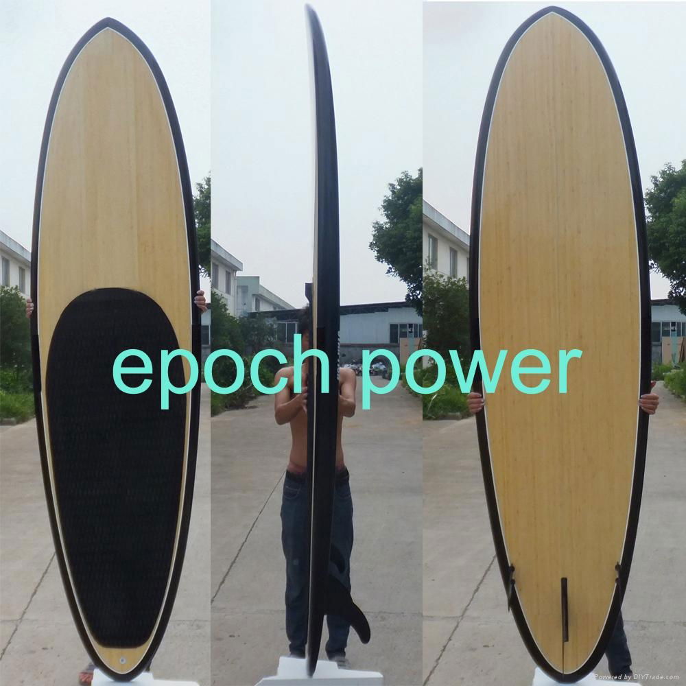 2015 new design 9 feet bamboo stand up paddle board 4