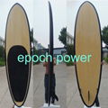 2015 new design 9 feet bamboo stand up paddle board 4