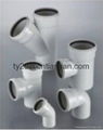 PVC-U FITTINGS FOR WATER DRAINAGE WITH