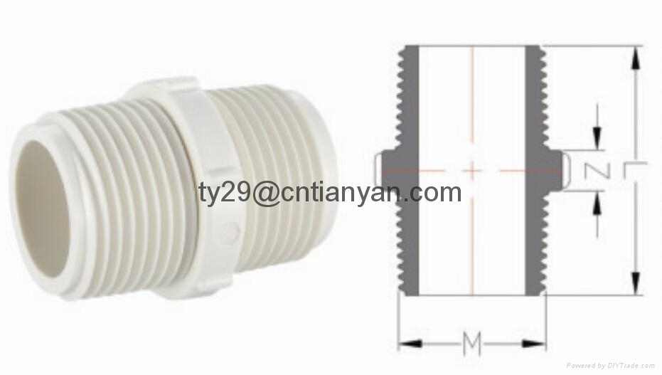 PVCU THREADED FITTINGS FOR WATER SUPPLY (BS THREAD) M4064 TY/OEM