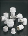 PVC PIPE FITTINGS FOR WATER SUPPLY FITTINGS (SCH40) 1