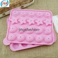 New Special Design 20 Holes Silicone Cake Pop Molds Set With 20 Free Sticks 3