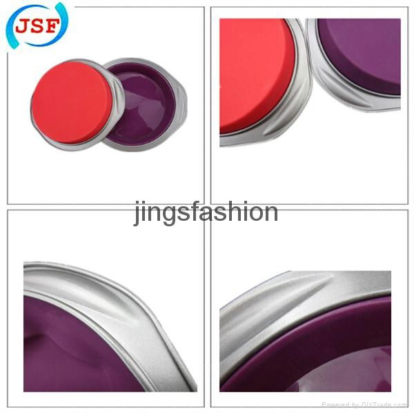 High Quality Iron Spray Teflon FDA Silicone Round Cake Baking Pan 3