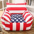 visi bean bag armchair flag printing