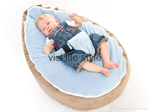visi baby bean bag chairs beanbag bed cover factory from china baby chairs 